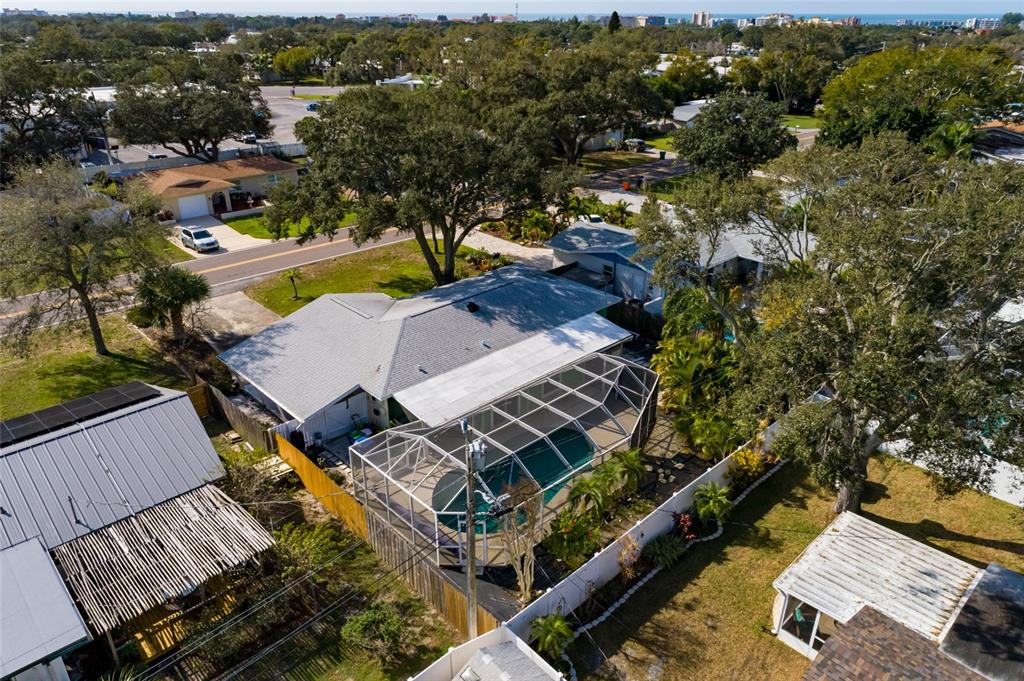 13877 94th Avenue North Seminole, FL 33776 - Photo 33 of 44 an aerial view of a house with a ocean view