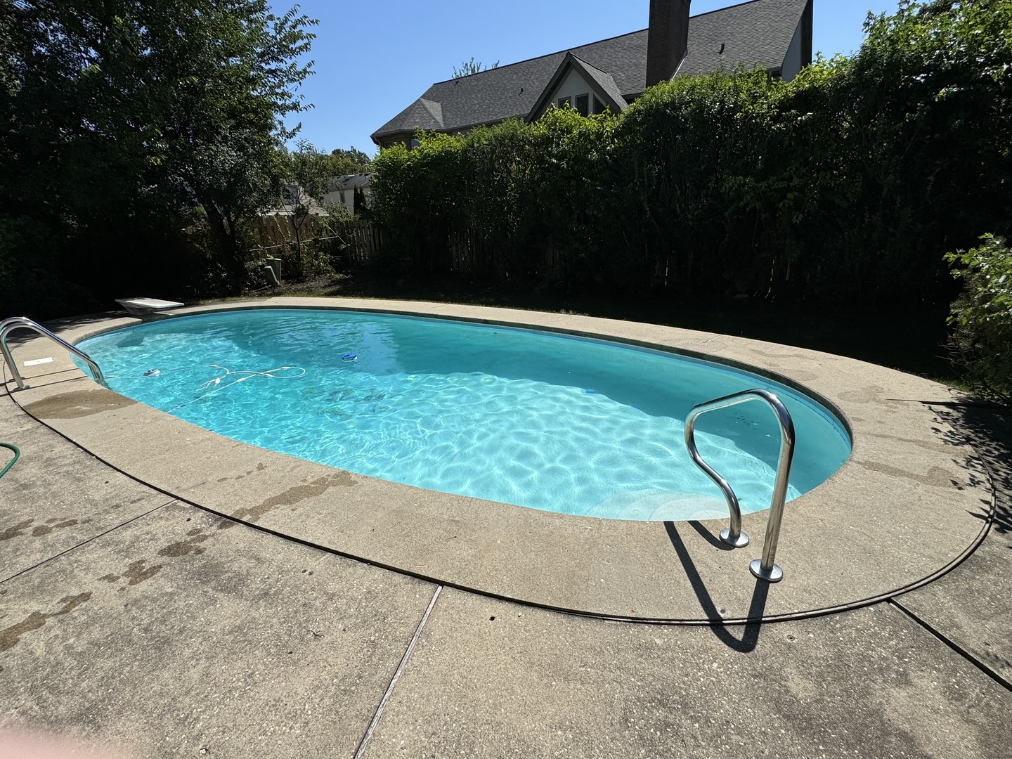 3509 Lawson Road Glenview, IL 60026 - Photo 2 of 54 a view of a swimming pool with a patio and plants