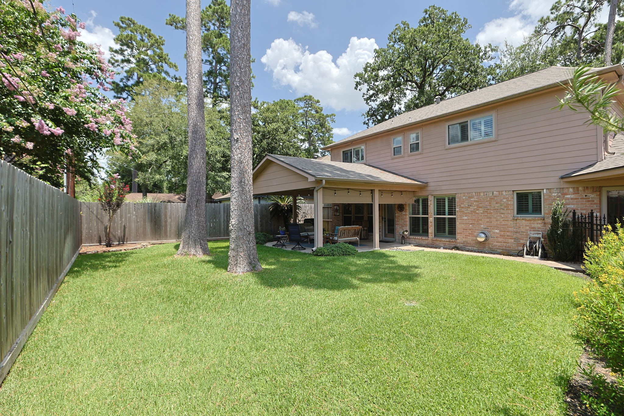3414 Flaming Candle Drive Spring, TX 77388 - Photo 43 of 50 BACK YARD - Fence is approximately 2 years old.