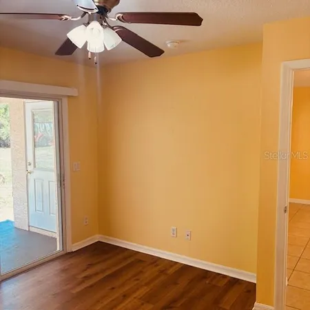 wooden floor in an empty room