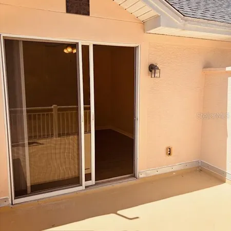 a view of a door