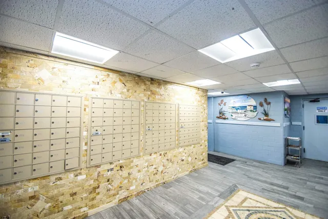 a bathroom with a shower and a toilet