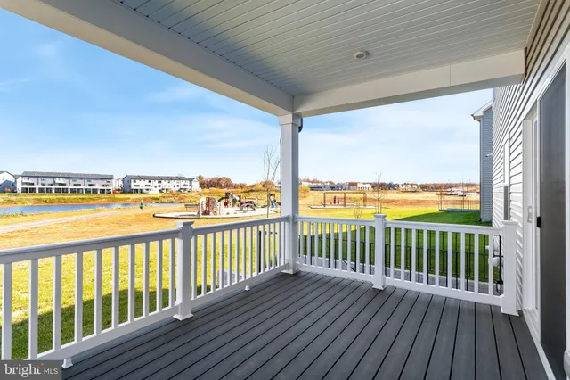 a view of city from a balcony