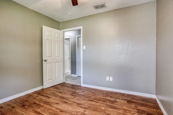 a view of a garage room