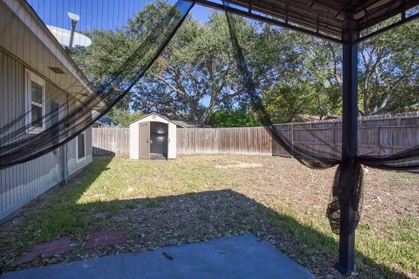 a house with a outdoor space