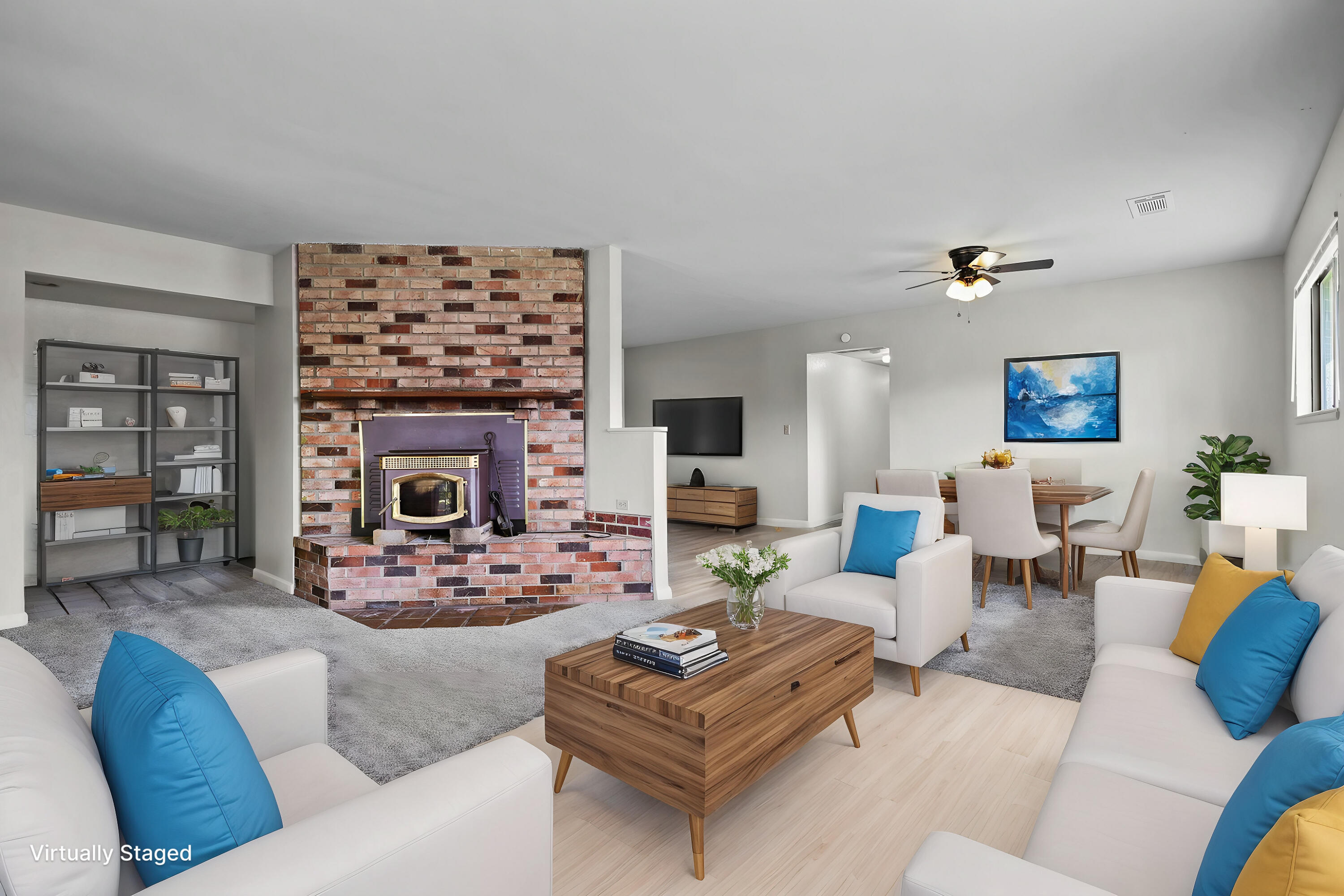 7169 Bohn Boulevard Anderson, CA 96007 - Photo 5 of 40 Virtually Staged Living Room