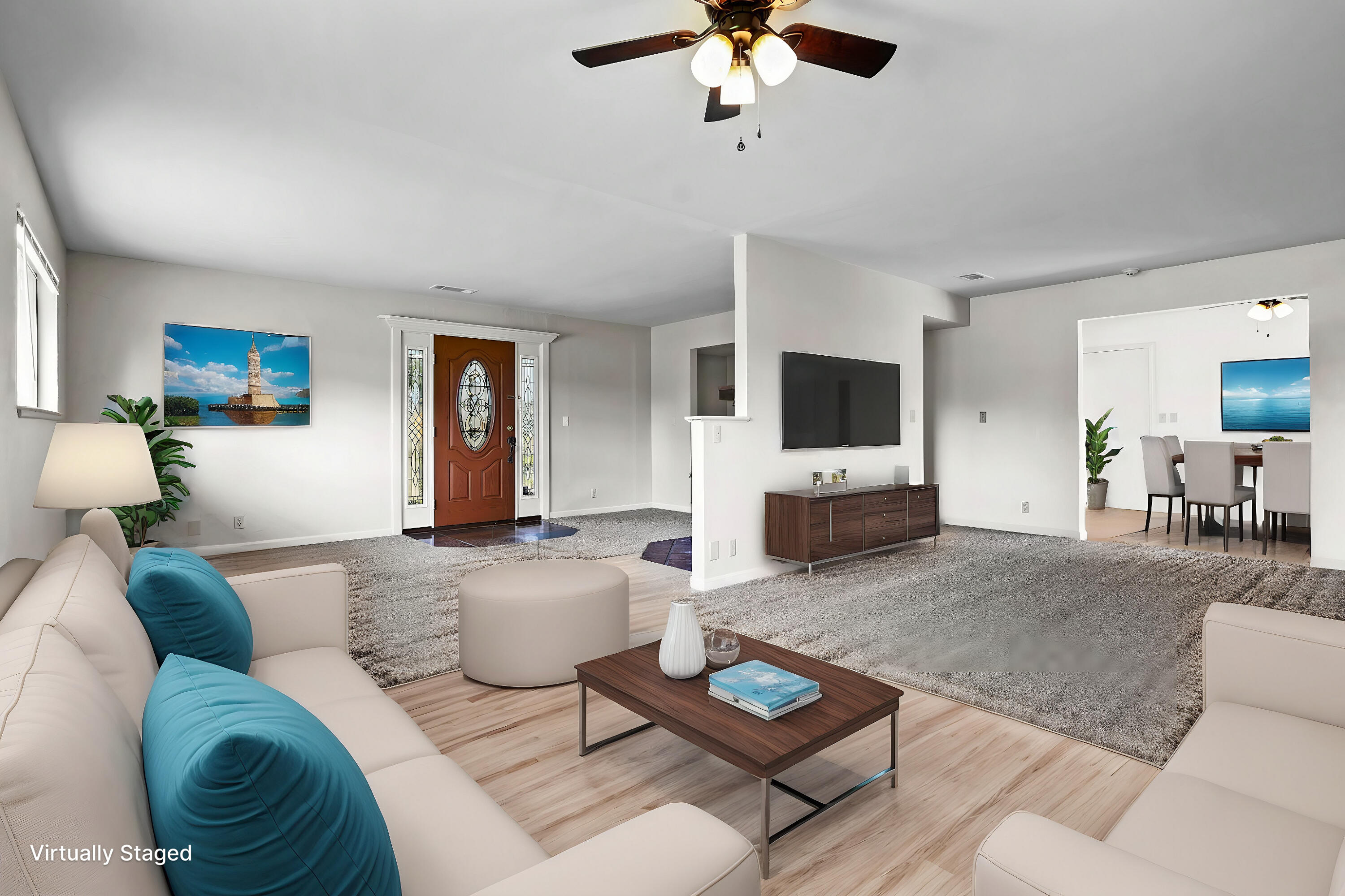 7169 Bohn Boulevard Anderson, CA 96007 - Photo 7 of 40 Virtually Staged Living Room