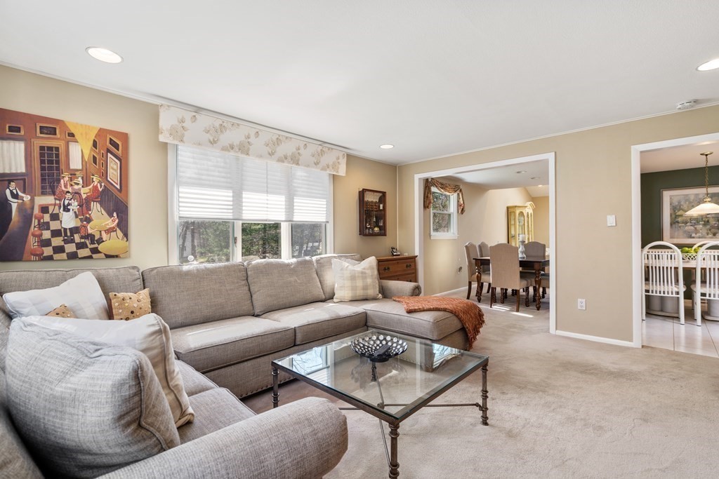 89 Deerfield Road Sharon, MA 02067 - Photo 7 of 21 a living room with furniture and a large window