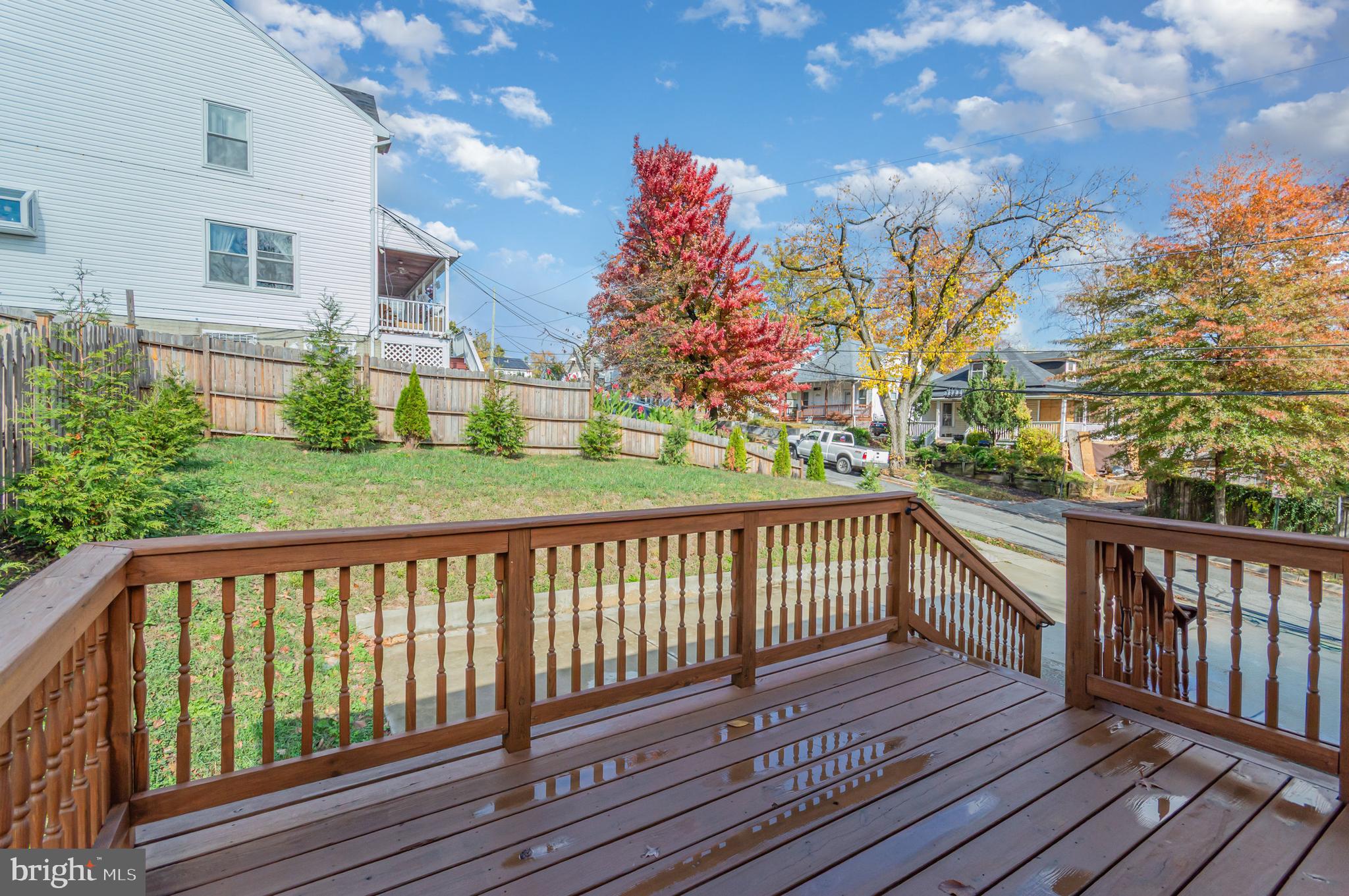 3110 Perry Street Mount Rainier, MD 20712 - Photo 17 of 24 a view of a wooden roof deck