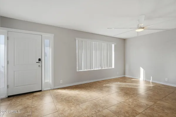 a view of empty room with window