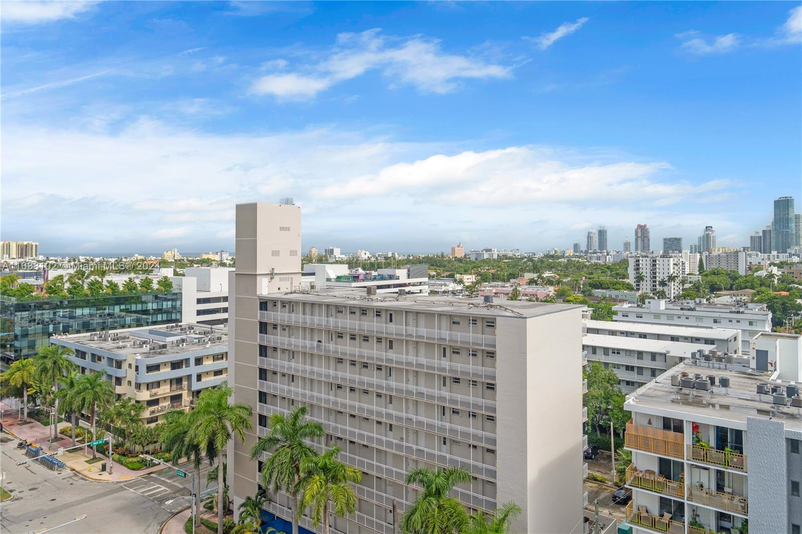 1345 Lincoln Road, Unit PH6 Miami Beach, FL 33139 - Photo 24 of 35 a view of a city with tall buildings