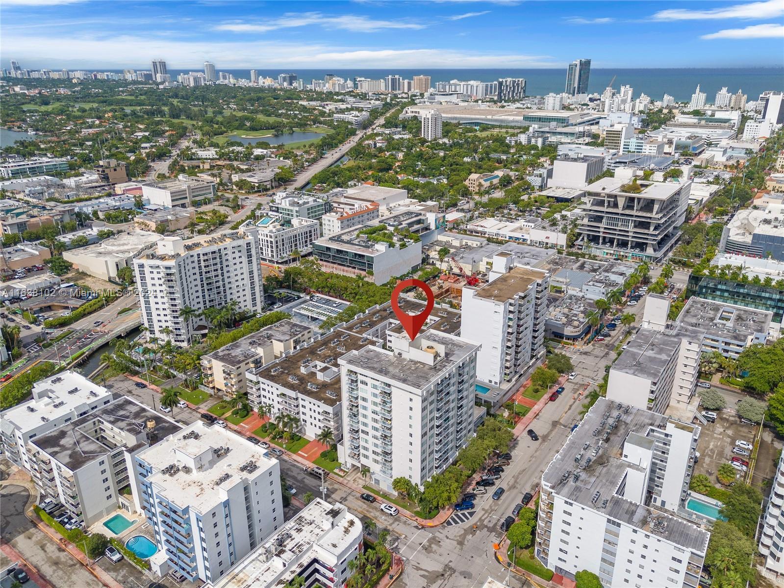 1345 Lincoln Road, Unit PH6 Miami Beach, FL 33139 - Photo 35 of 35 a view of a city