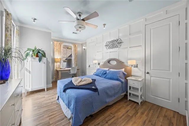 a street view covered with snow