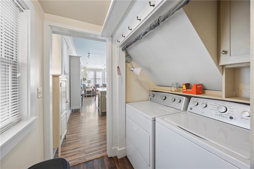 243 Bluegill Road Eatonton, GA 31024 - Photo 35 of 144 a utility room with dryer and washer