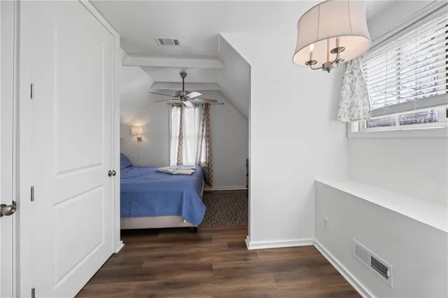 a view of an ocean and beach