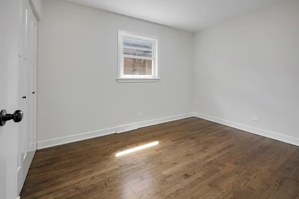 wooden floor in an empty room
