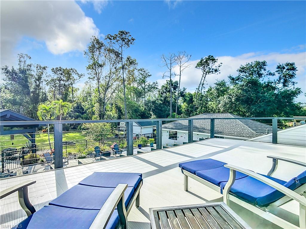 15711 Anderson Lane Fort Myers, FL 33912 - Photo 27 of 48 Balcony View of patio /pool/backyard from the primary suite