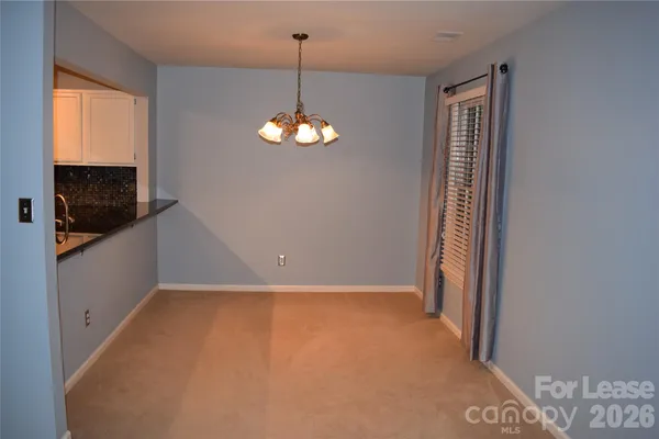a view of a livingroom with a window