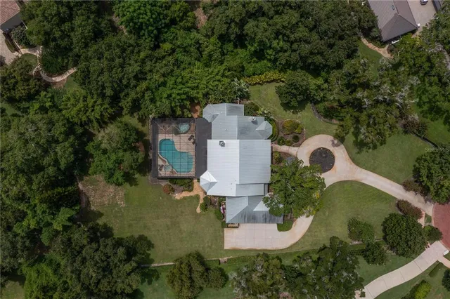 a view of city and mountain