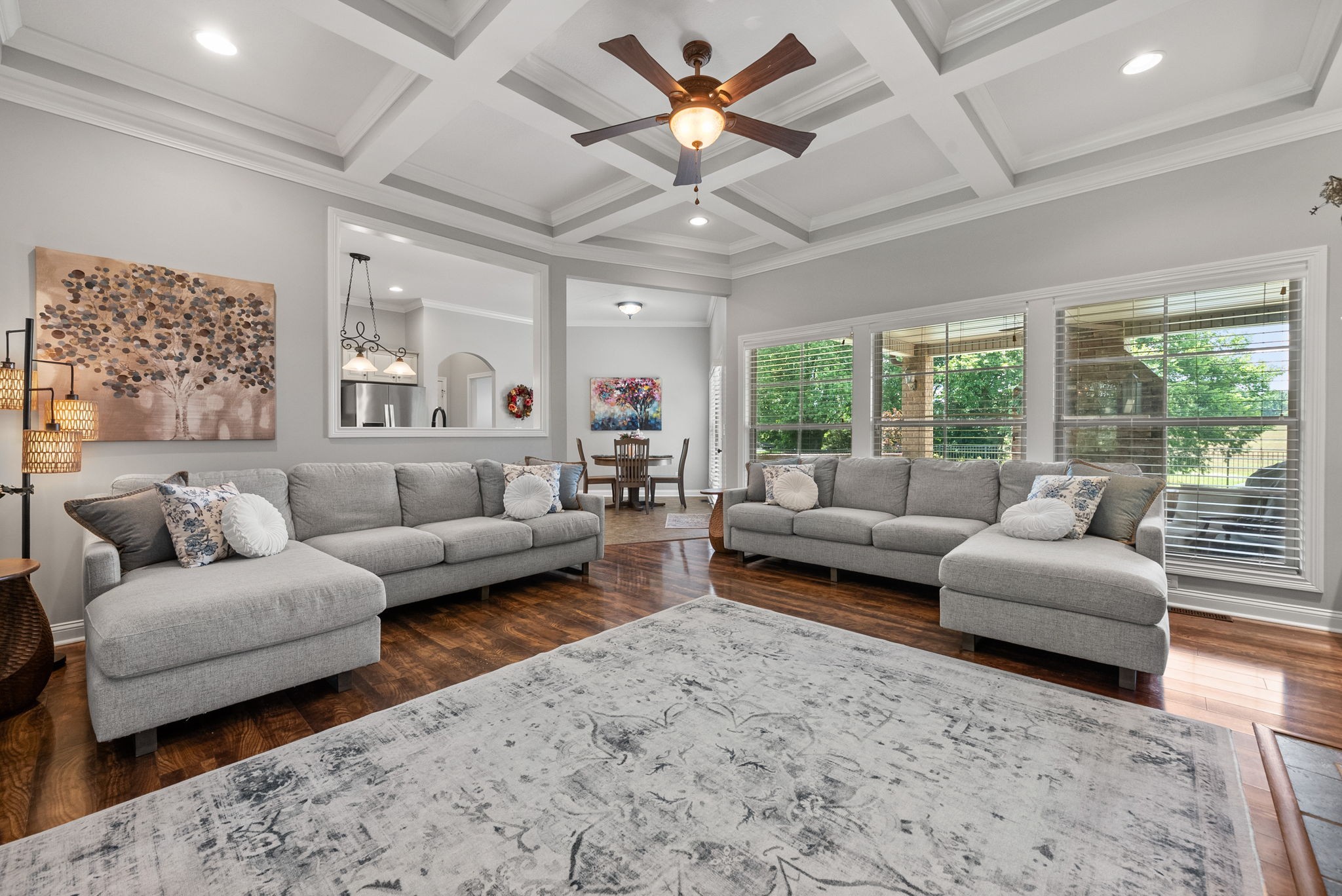 2976 Rossview Road Clarksville, TN 37043 - Photo 6 of 54 a living room with furniture and a large window