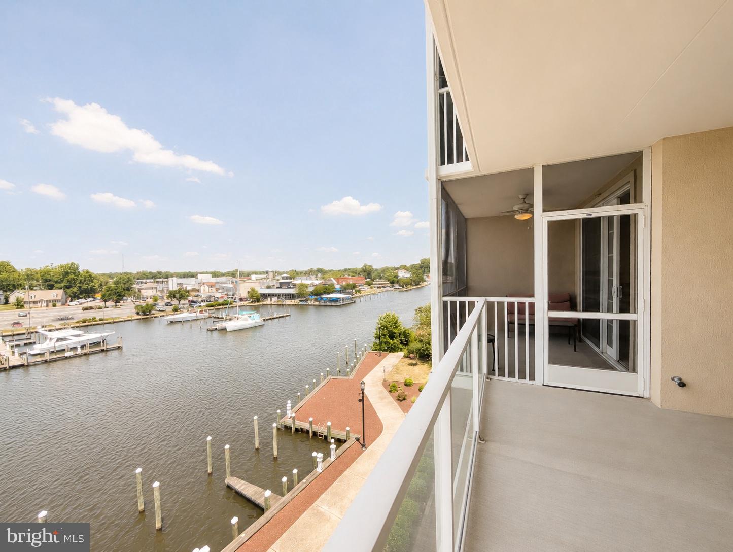 530 Riverside Drive, Unit 405 Salisbury, MD 21801 - Photo 37 of 40 View from the balcony.