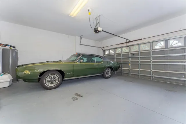 a view of car garage