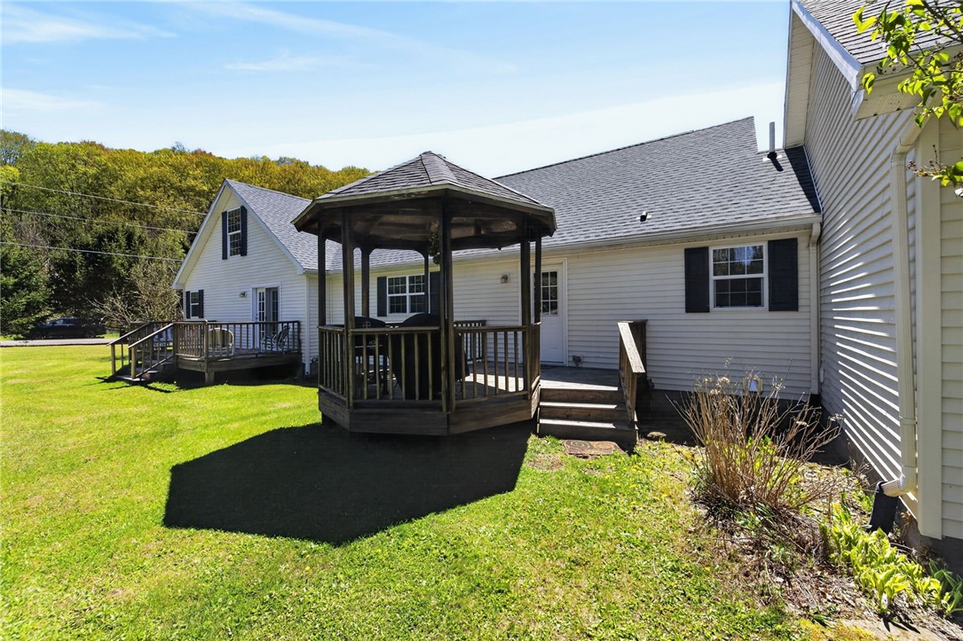 8628 Garlinghouse Road Naples, NY 14512 - Photo 37 of 48 Gazebo and Deck off of Kitchen
