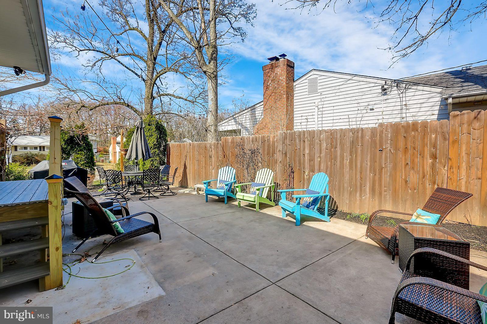 9 Bramleigh Road Lutherville-Timonium, MD 21093 - Photo 20 of 24 Fantastic private patio-landscaped for privacy!
