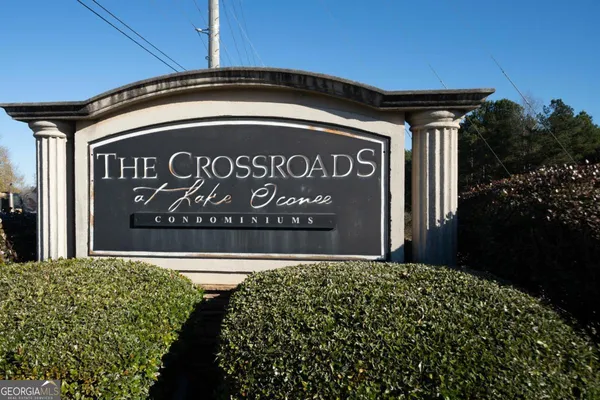 a sign on the side of a building