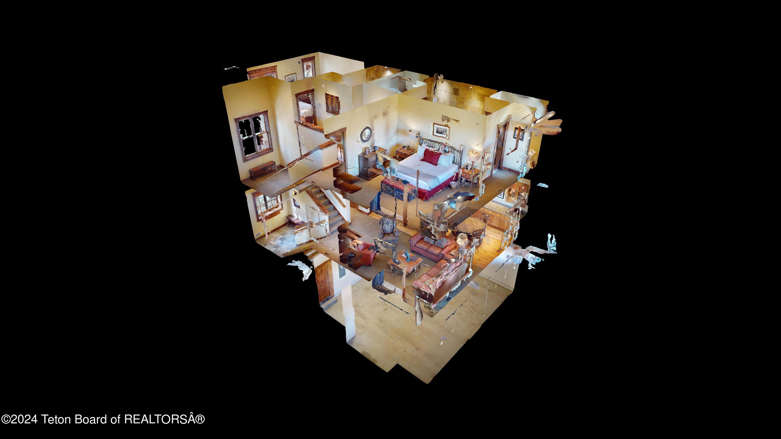 526 Snow King Loop, Unit 262 Jackson, WY 83001 - Photo 30 of 37 Dollhouse View