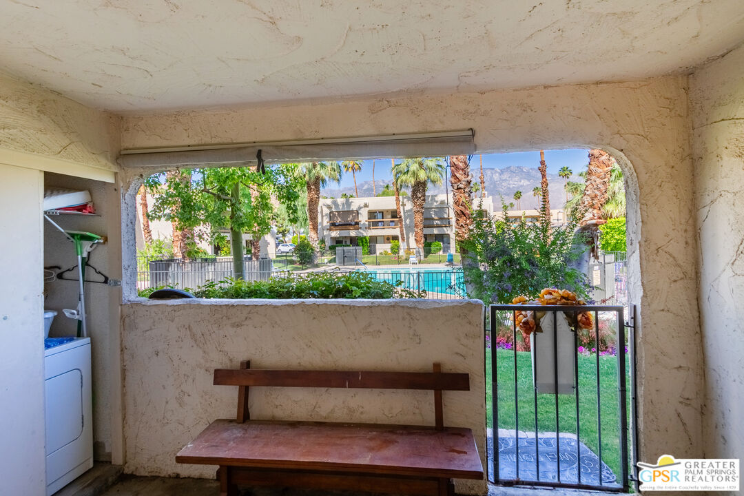 5300 East Waverly Drive, Unit C13 Palm Springs, CA 92264 - Photo 2 of 32 a view of outdoor space and yard