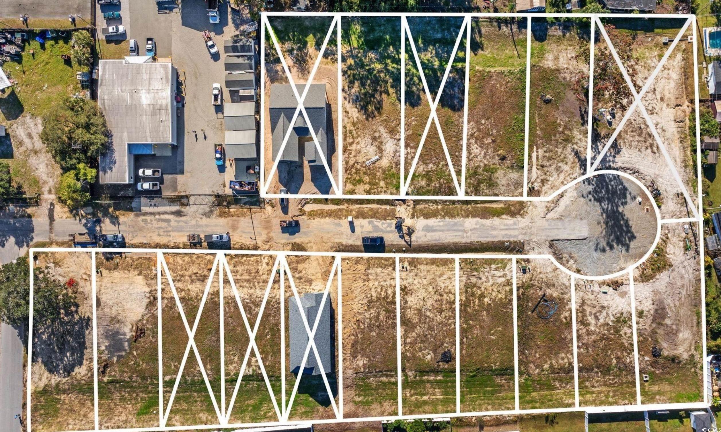 636 12th Avenue South Myrtle Beach, SC 29577 - Photo 2 of 35 View of the lots at The Villages at Withers Heights.