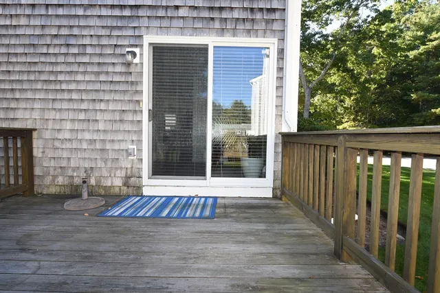 a view of outdoor space with deck