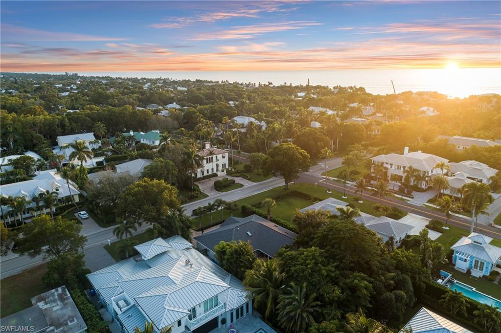339 4th Avenue North Naples, FL 34102 - Photo 44 of 48 an aerial view of multiple house