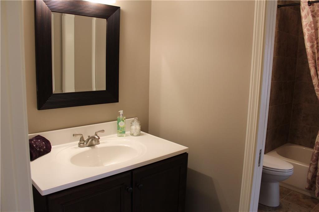 5880 Tuscarawas Road Beaver, PA 15009 - Photo 13 of 22 Full Bath with Tile Tub/Shower and Two Vanities Divided by Pocket Door