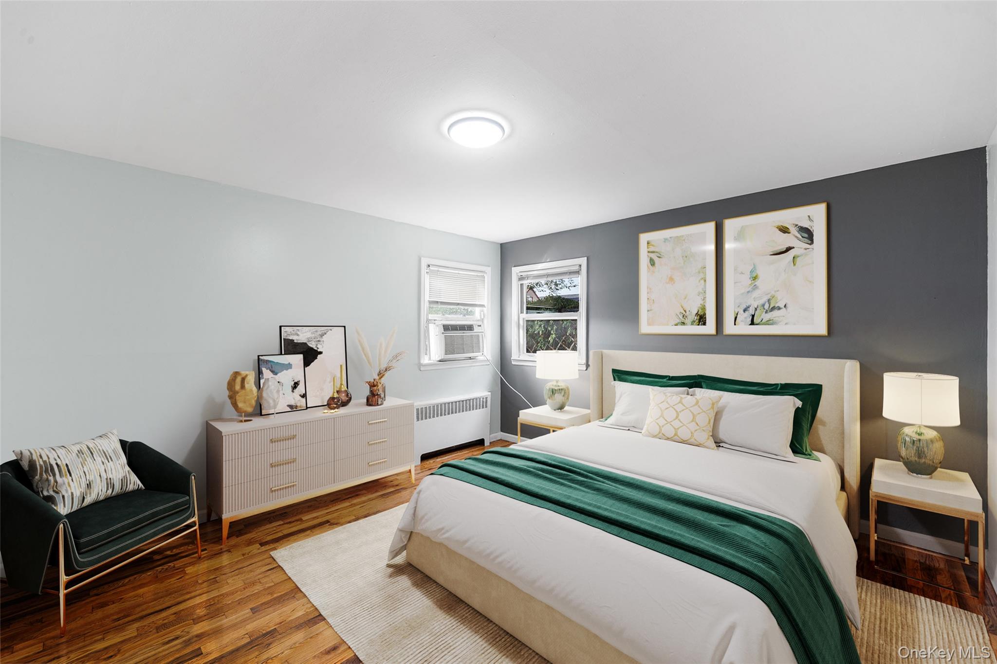 172-04 Amelia Road Queens, NY 11434 - Photo 6 of 25 a bedroom with double bed and a window