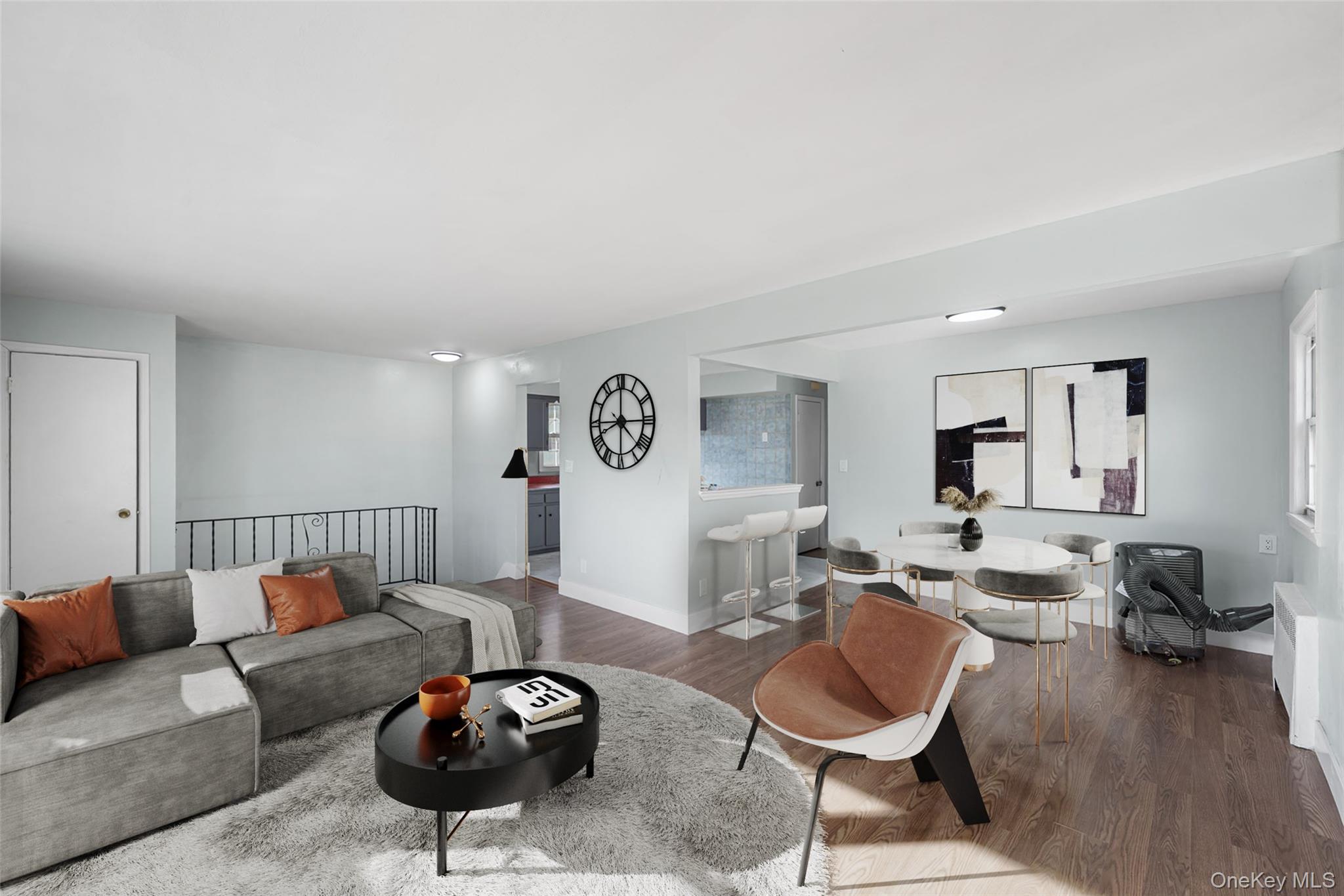 172-04 Amelia Road Queens, NY 11434 - Photo 7 of 25 a living room with furniture and wooden floor