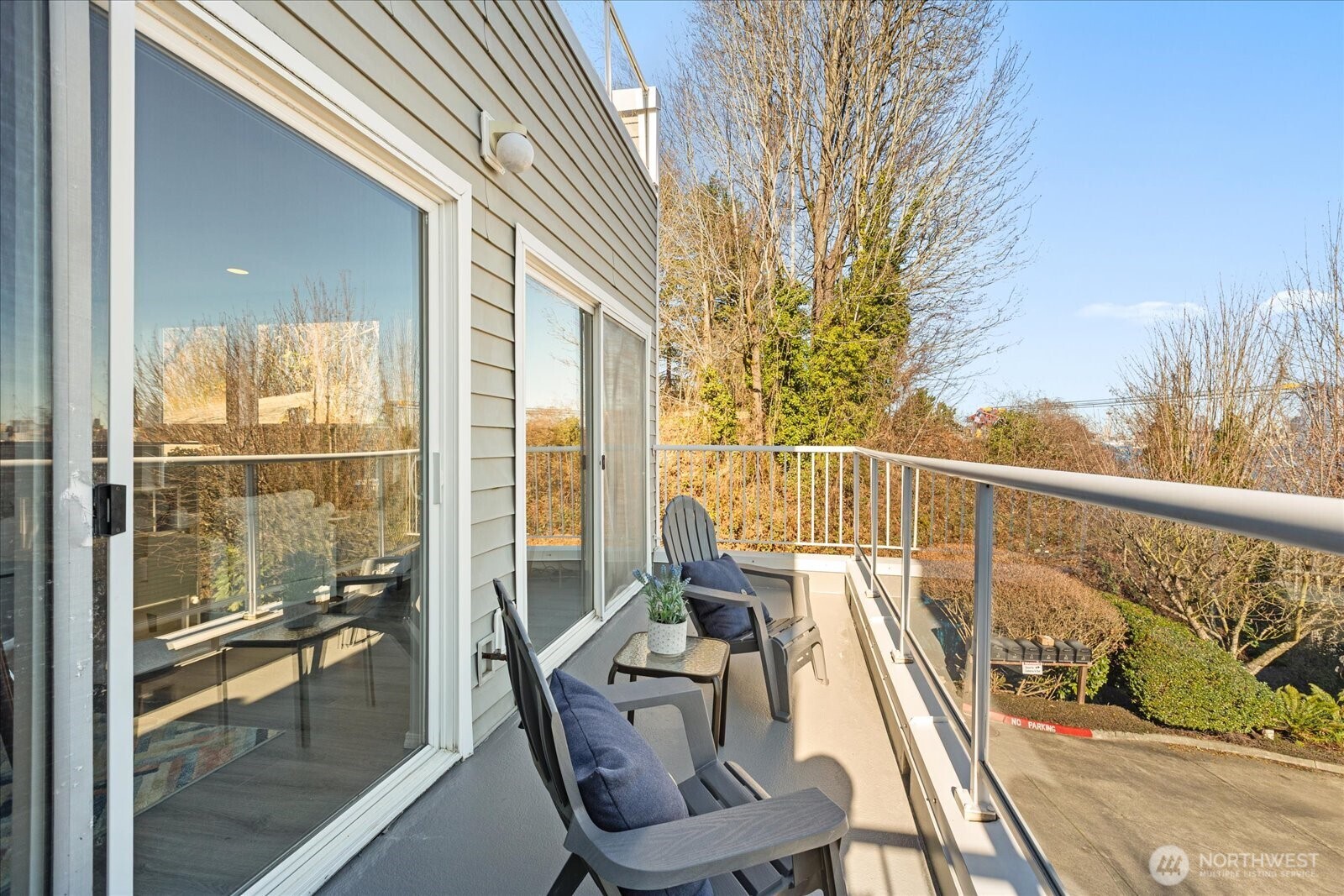 2325 Harbor Avenue Southwest, Unit B1 Seattle, WA 98126 - Photo 18 of 37 a view of balcony with furniture