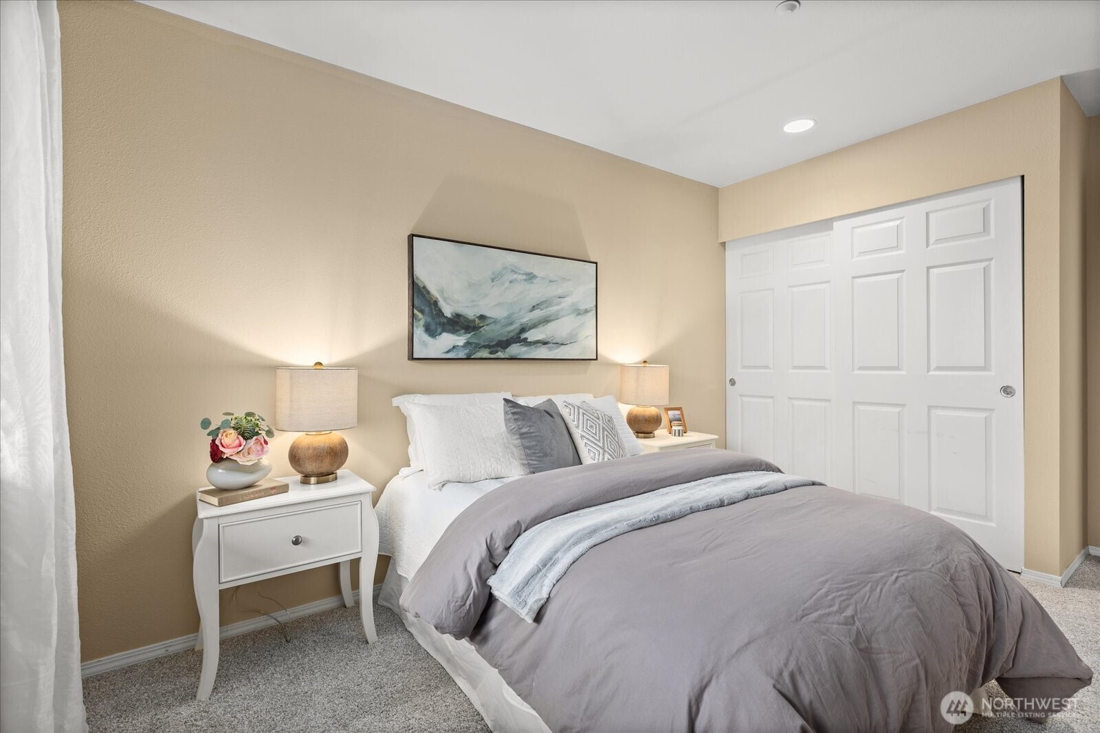 2325 Harbor Avenue Southwest, Unit B1 Seattle, WA 98126 - Photo 21 of 37 a bedroom with a bed and a window