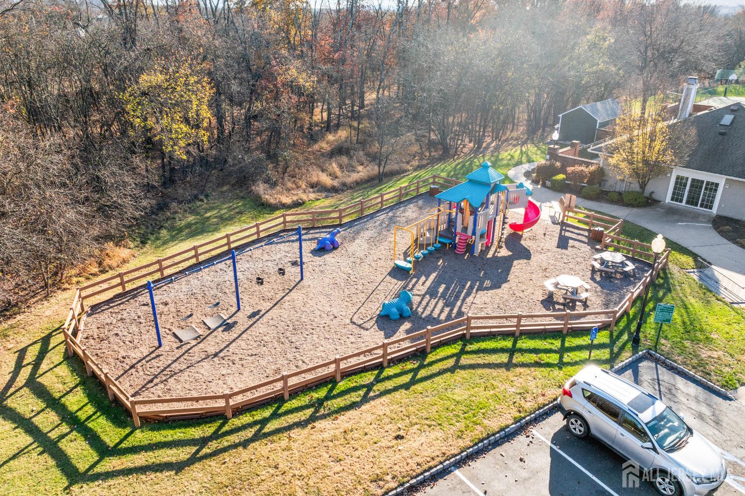 1907 Stech Drive Bridgewater, NJ 08807 - Photo 50 of 55 a view of a bench in a balcony