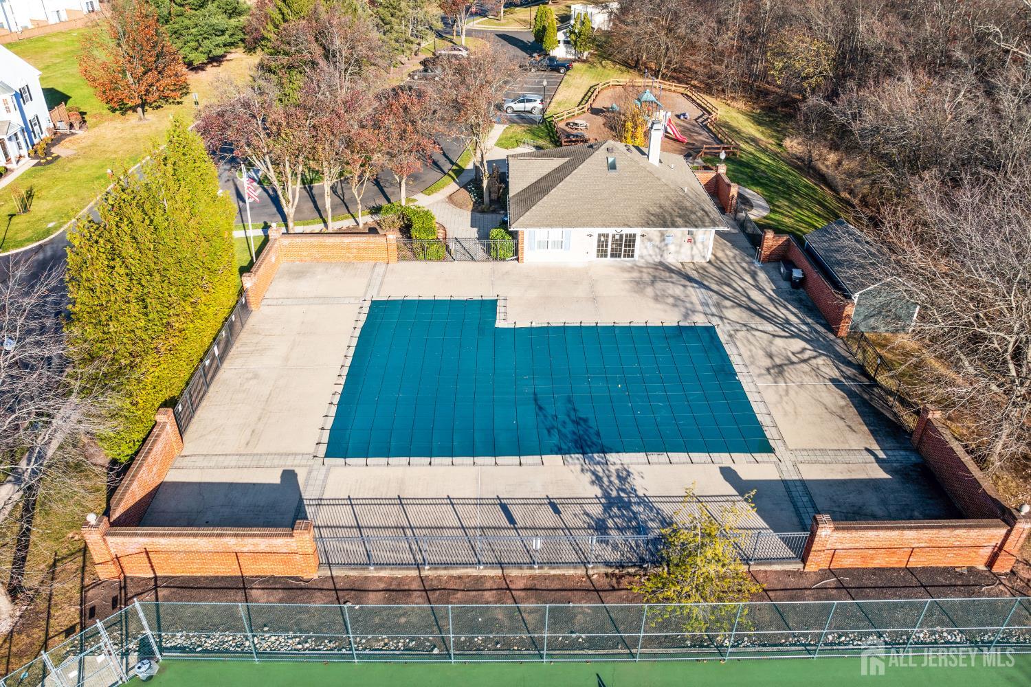 1907 Stech Drive Bridgewater, NJ 08807 - Photo 52 of 55 a view of yard with swimming pool