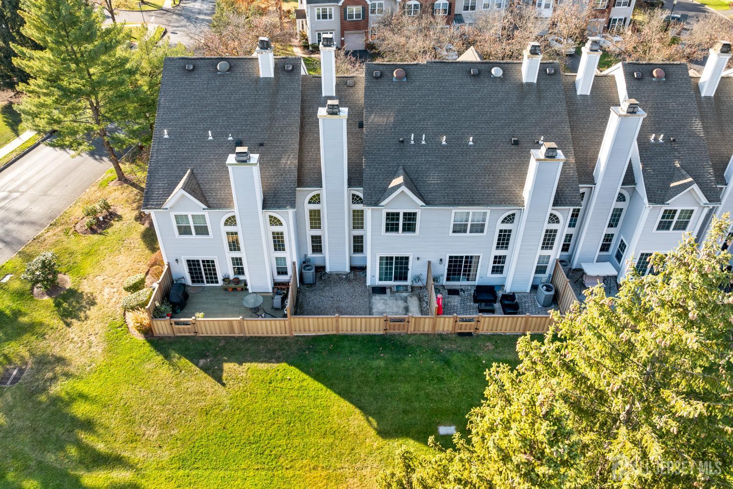 1907 Stech Drive Bridgewater, NJ 08807 - Photo 54 of 55 an aerial view of residential houses with outdoor space and swimming pool