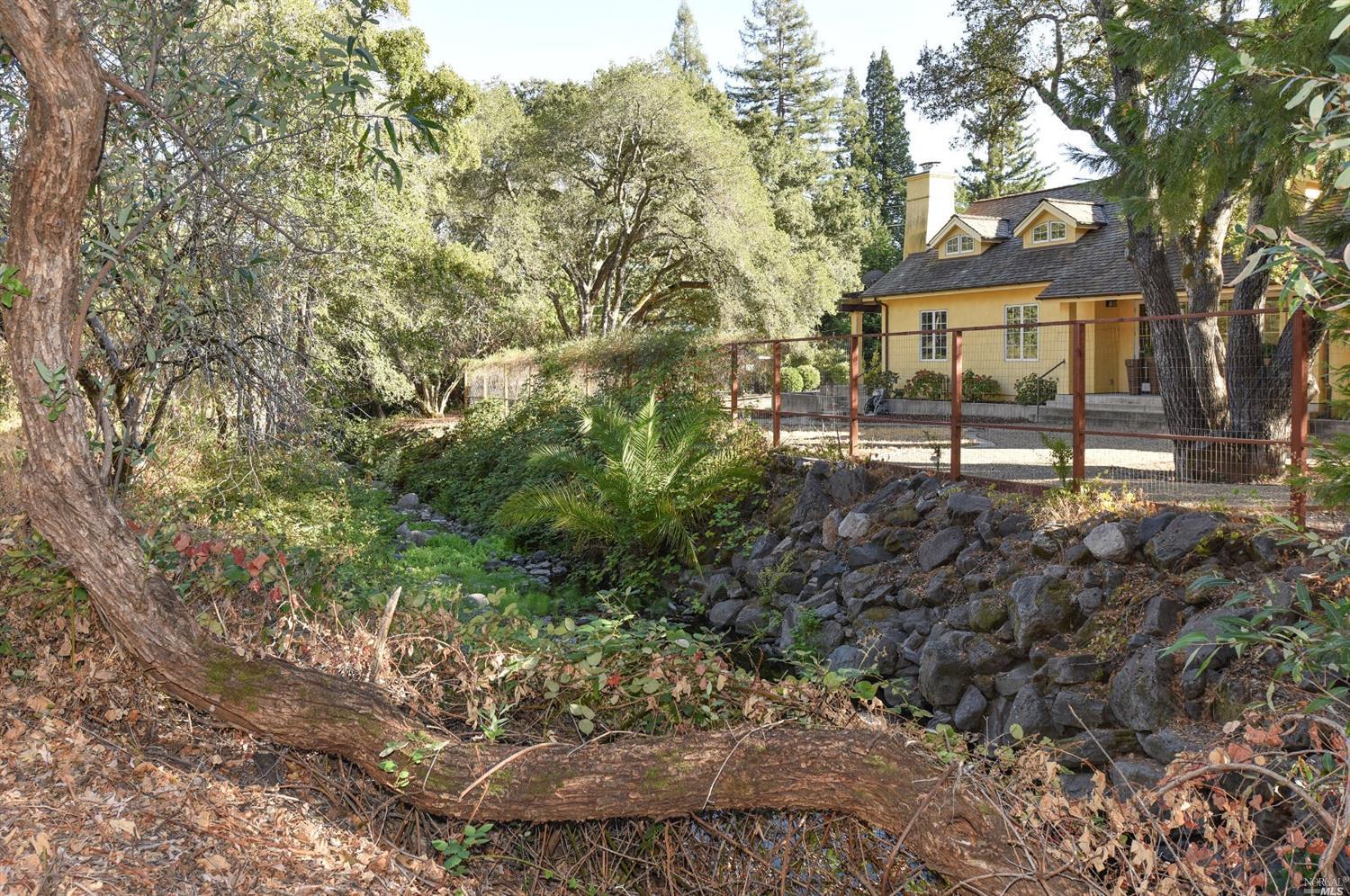 2261 Spring Mountain Road St. Helena, CA 94574 - Photo 1 of 1 a view of a house with a yard