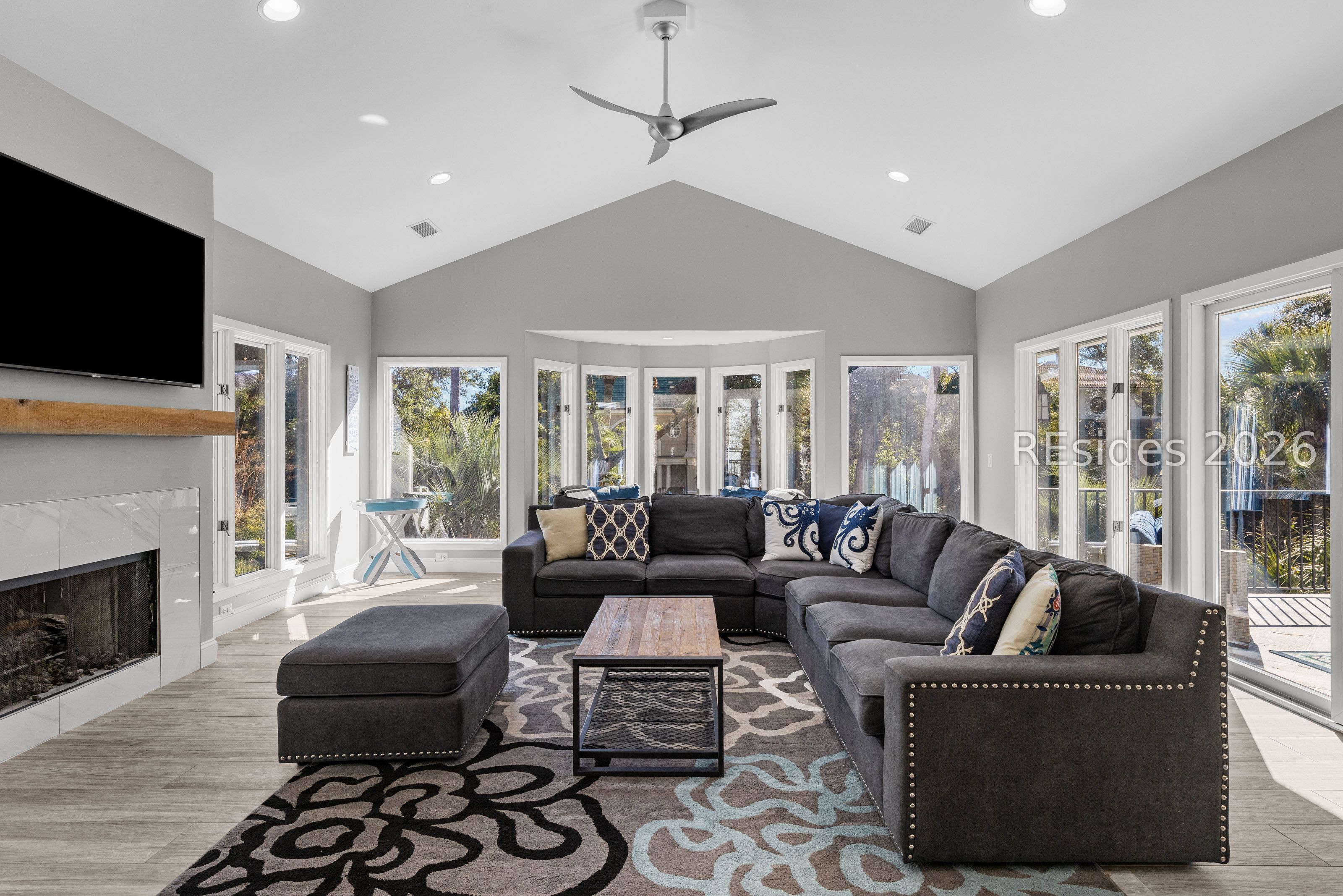 5 Brigantine Hilton Head Island, SC 29928 - Photo 6 of 41 living room - 2nd level