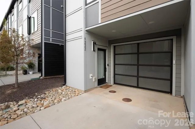 a view of a house with a door