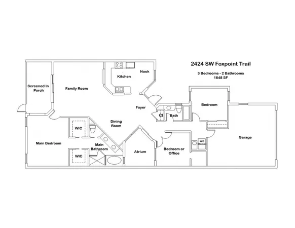 $425,000 | 2424 Southwest Foxpoint Trail, Palm City, FL 34990