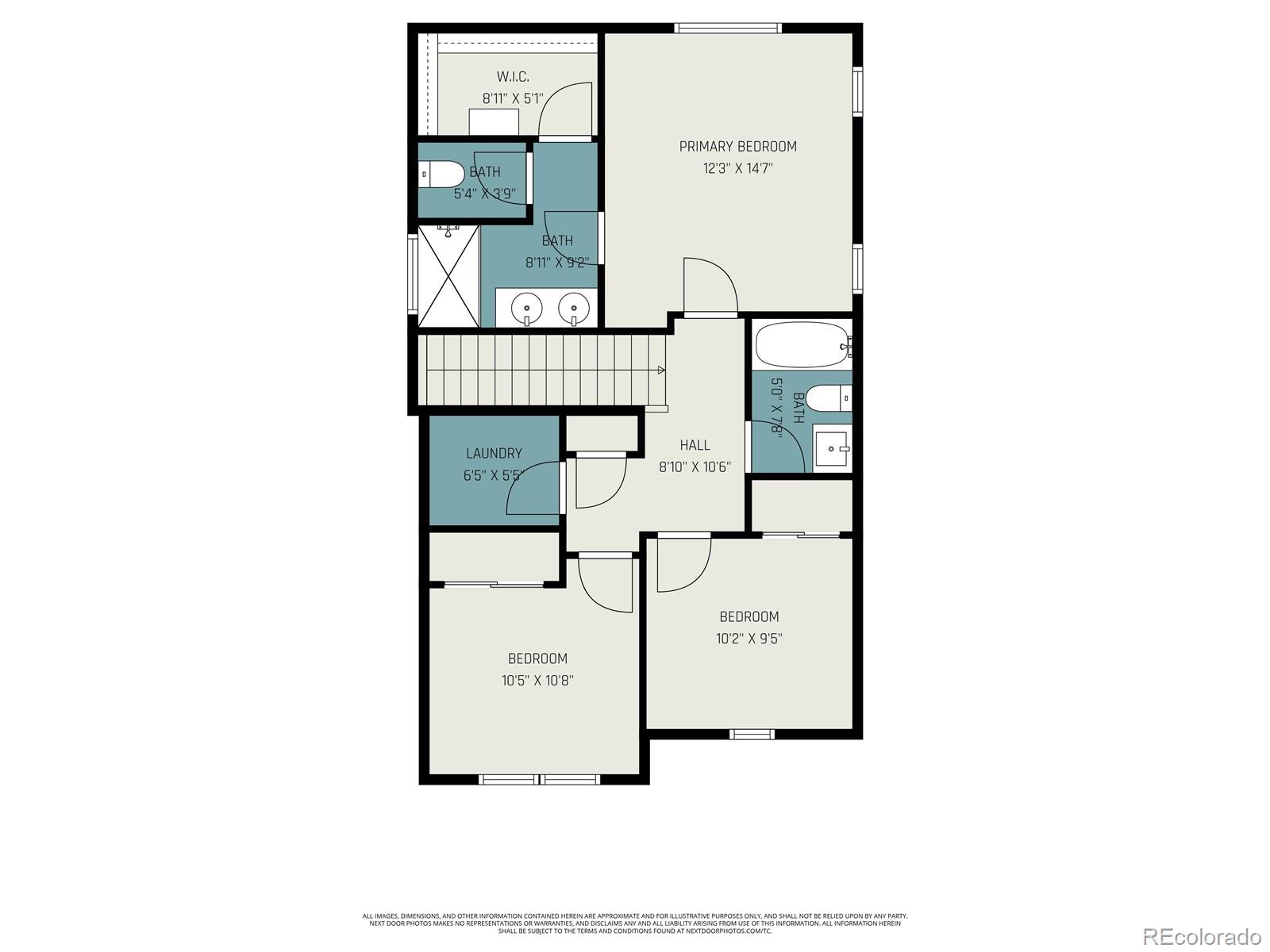25970 East 3rd Avenue Aurora, CO 80018 - Photo 25 of 26 a picture of a bench in front of a house