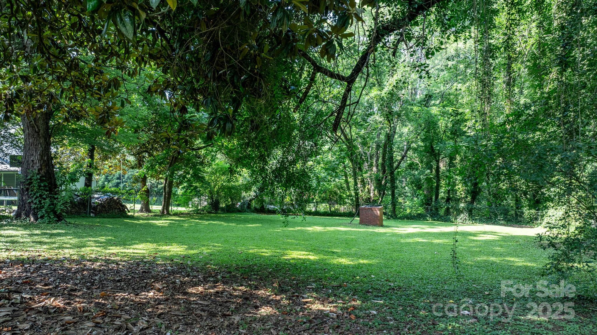 313 East Main Street Morganton, NC 28655 - Photo 39 of 48 a garden view with a fountain