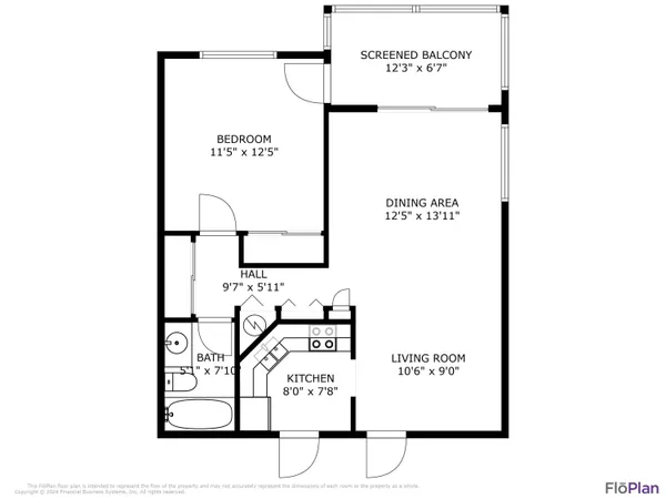 $1,500 | 1021 Crystal Lake Drive, Unit 315, Deerfield Beach, FL 33064