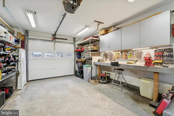a room with storage and utility